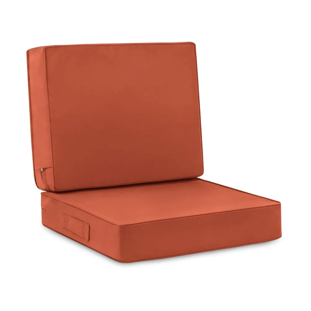 Favoyard red lounge chair seat cushions