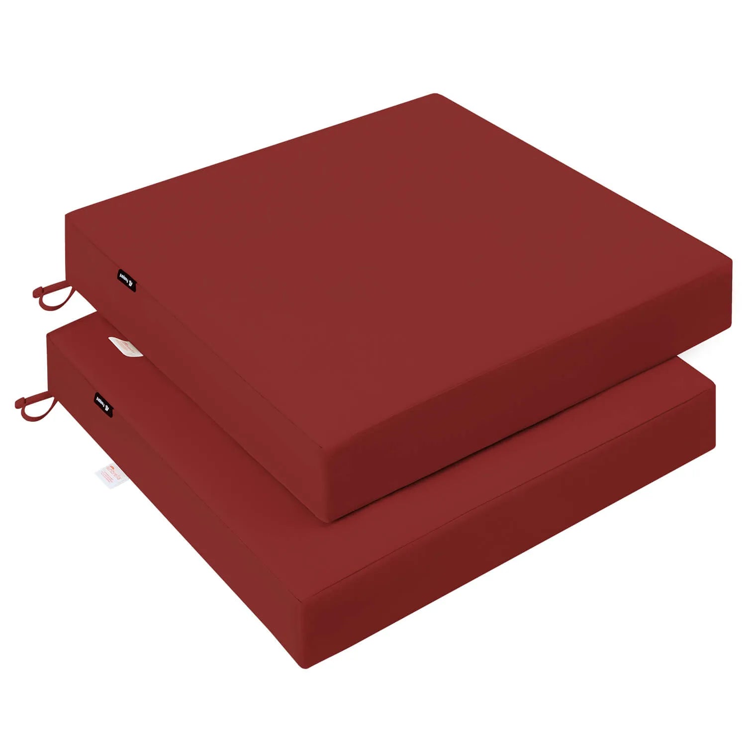 Favoyard Luxury Outdoor Cushion Set of 2 Featuring Sunbrella® Fabric & Signature Comfort Core