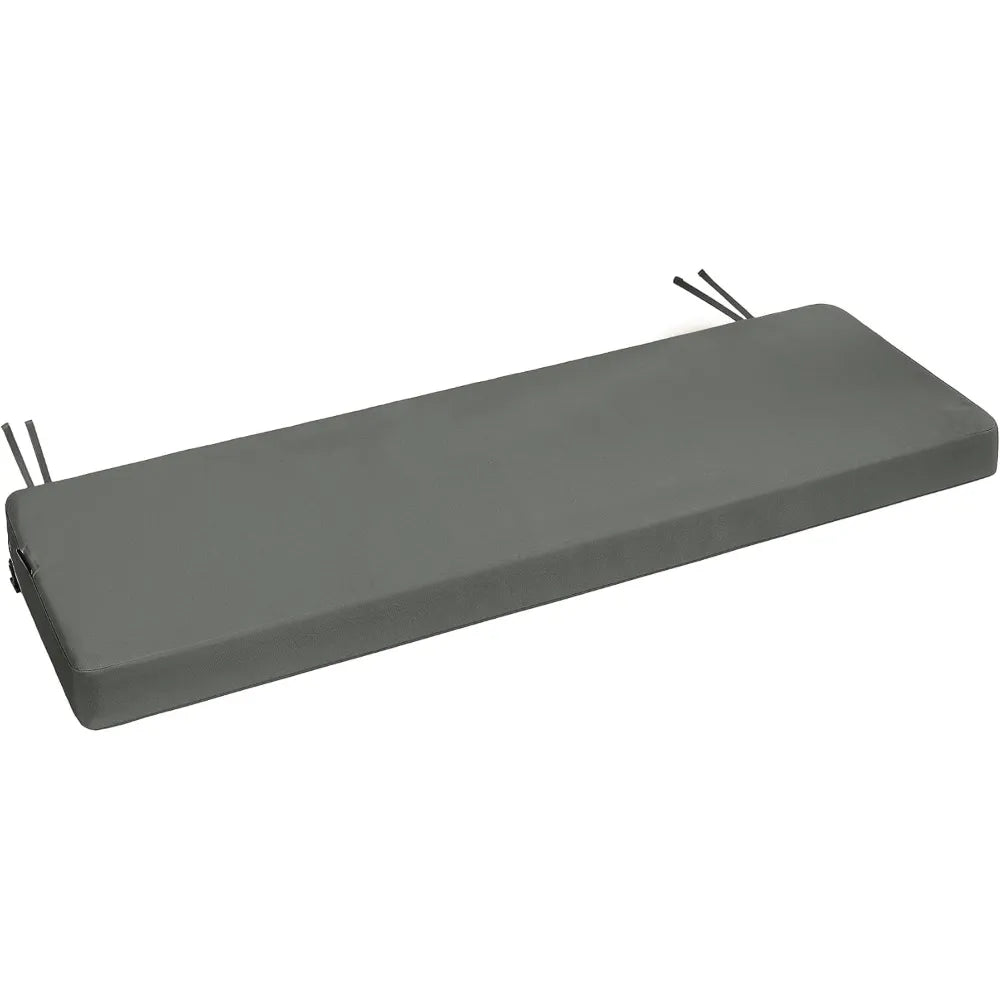 Favoyard Waterproof Outdoor Bench Cushion with Non-Slip Straps