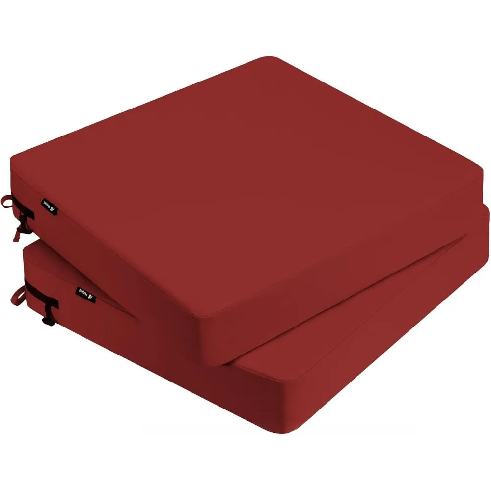 Favoyard Waterproof Outdoor Seat Cushions Set of 2
