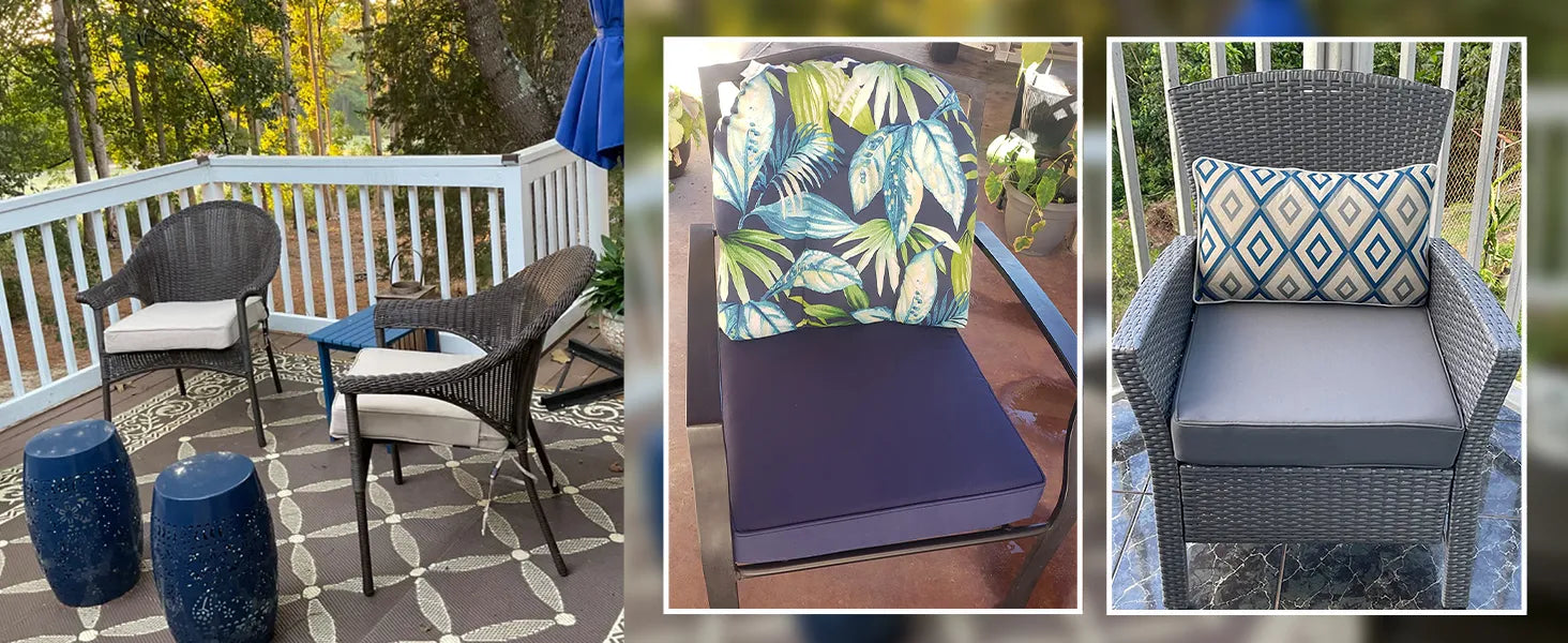 Outdoor furniture set with outdoor cushions of Favoyard