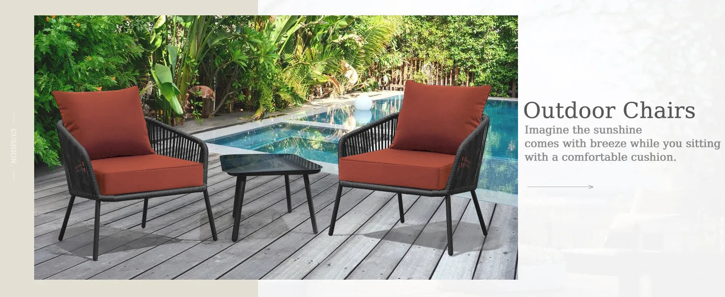 Favoyard chaise lounge pool cushions