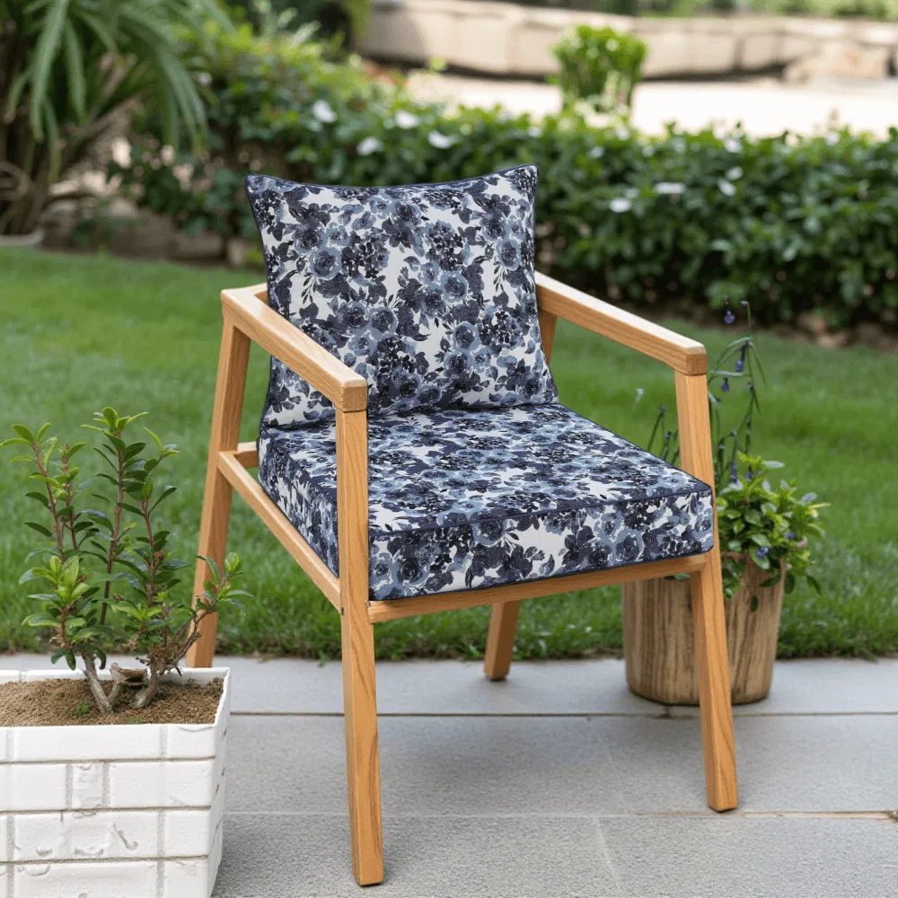 Favoyard outdoor patio furniture cushions with Favoyard-Brocade