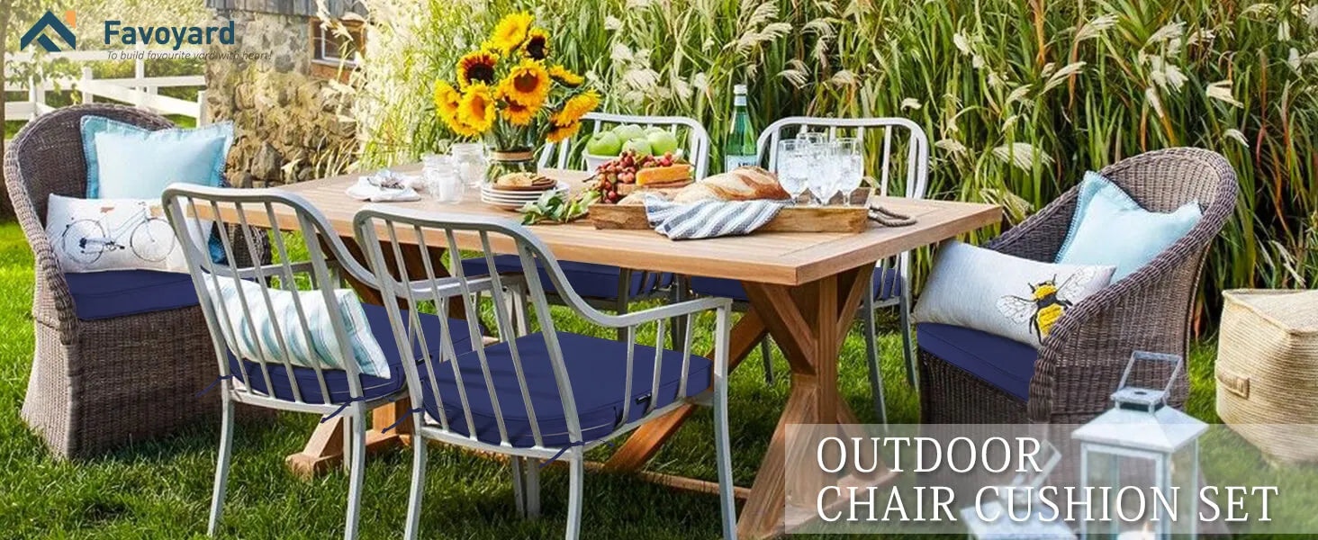 Outdoor furniture cushions set Favoyard