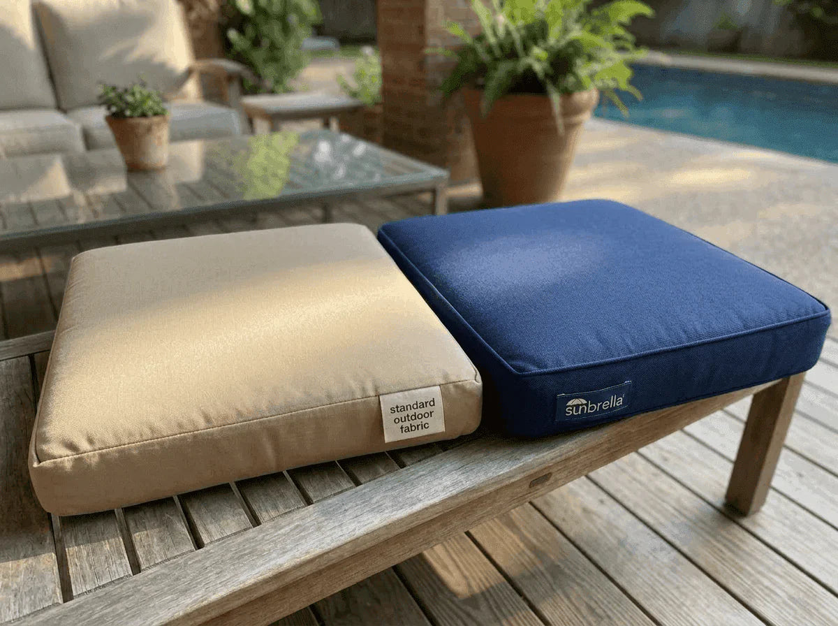 Do You Really Need Sunbrella Fabric for Outdoor Cushions?