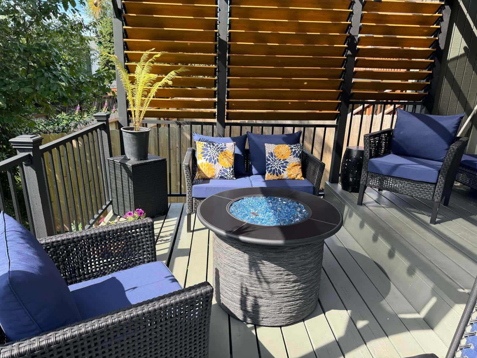 Favoyard outdoor lounge chair replacement cushions