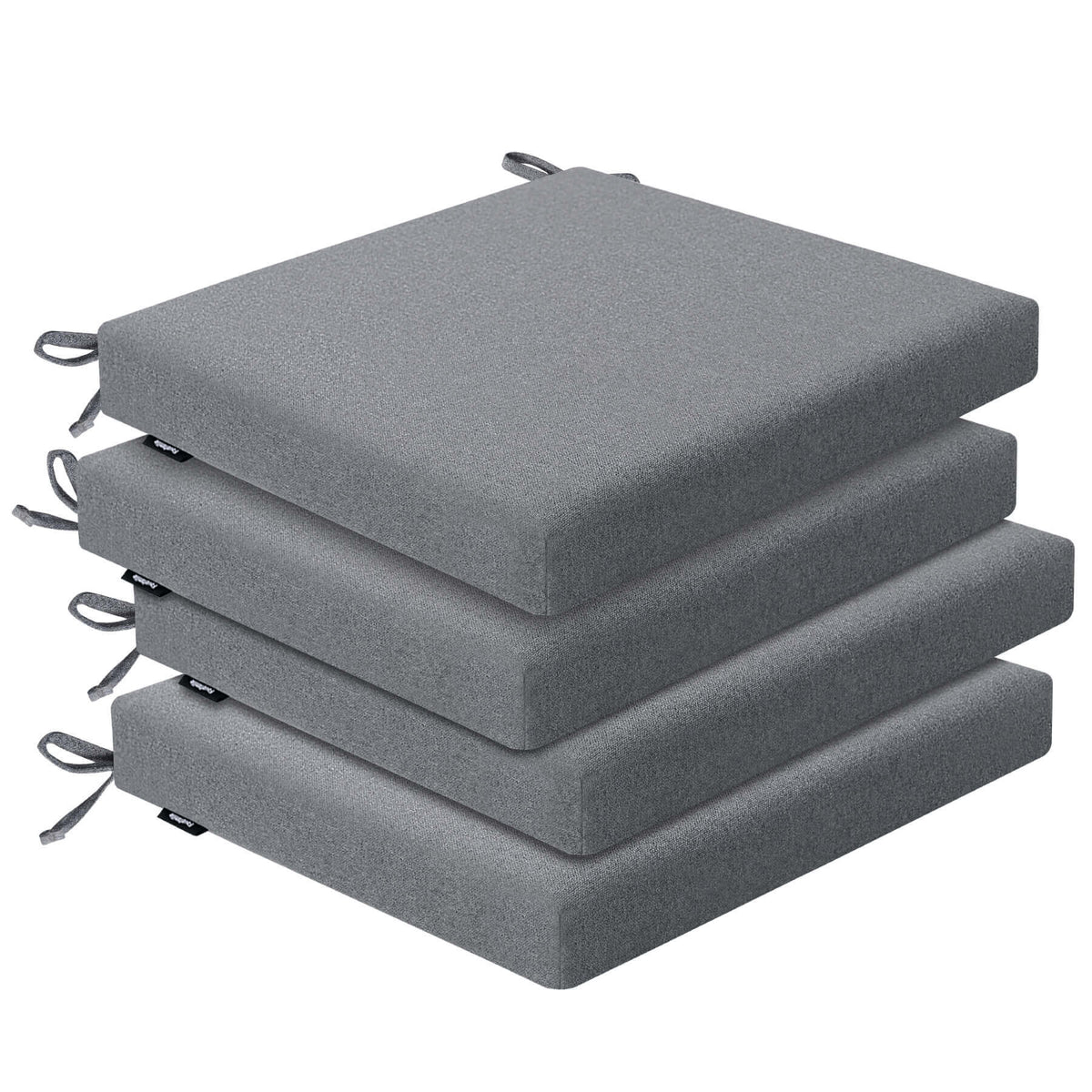 Stack of dark gray cushion pads of Favoyard