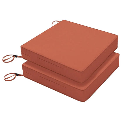 Favoyard red patio lounge chair pads