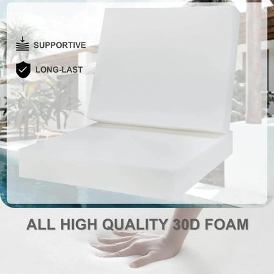 Favoyard outdoor chair pad foam with the feature of supportive and long-last