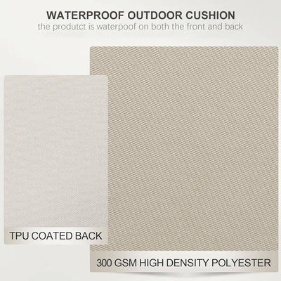 Favoyard deep seat patio chair cushions with waterproof outdoor cushion