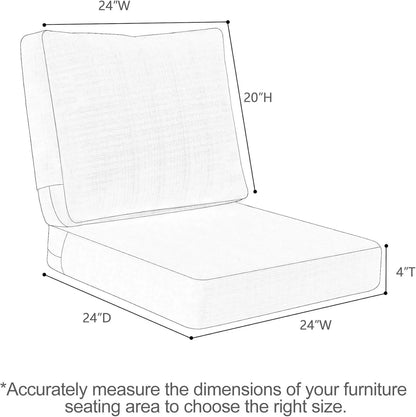 The dimensions of Favoyard outdoor cushion