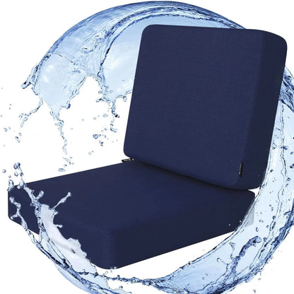 Favoyard waterproof outdoor glider cushions 
