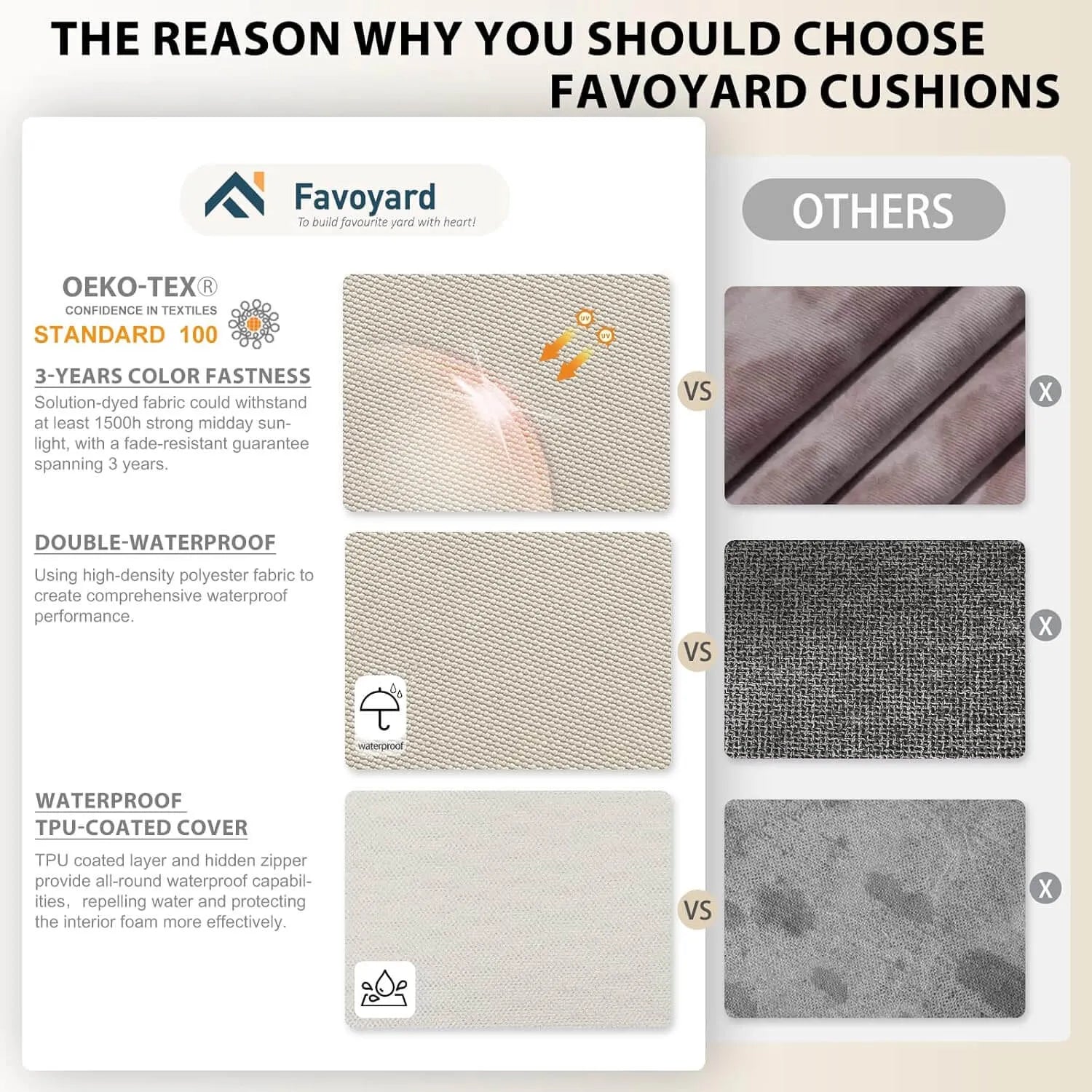The reason why you should choose Favoyard cushions