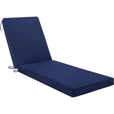 Navy blue chaise lounge cushion of Favoyard