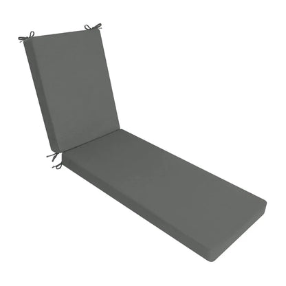Gray outdoor chaise lounge cushions Favoyard