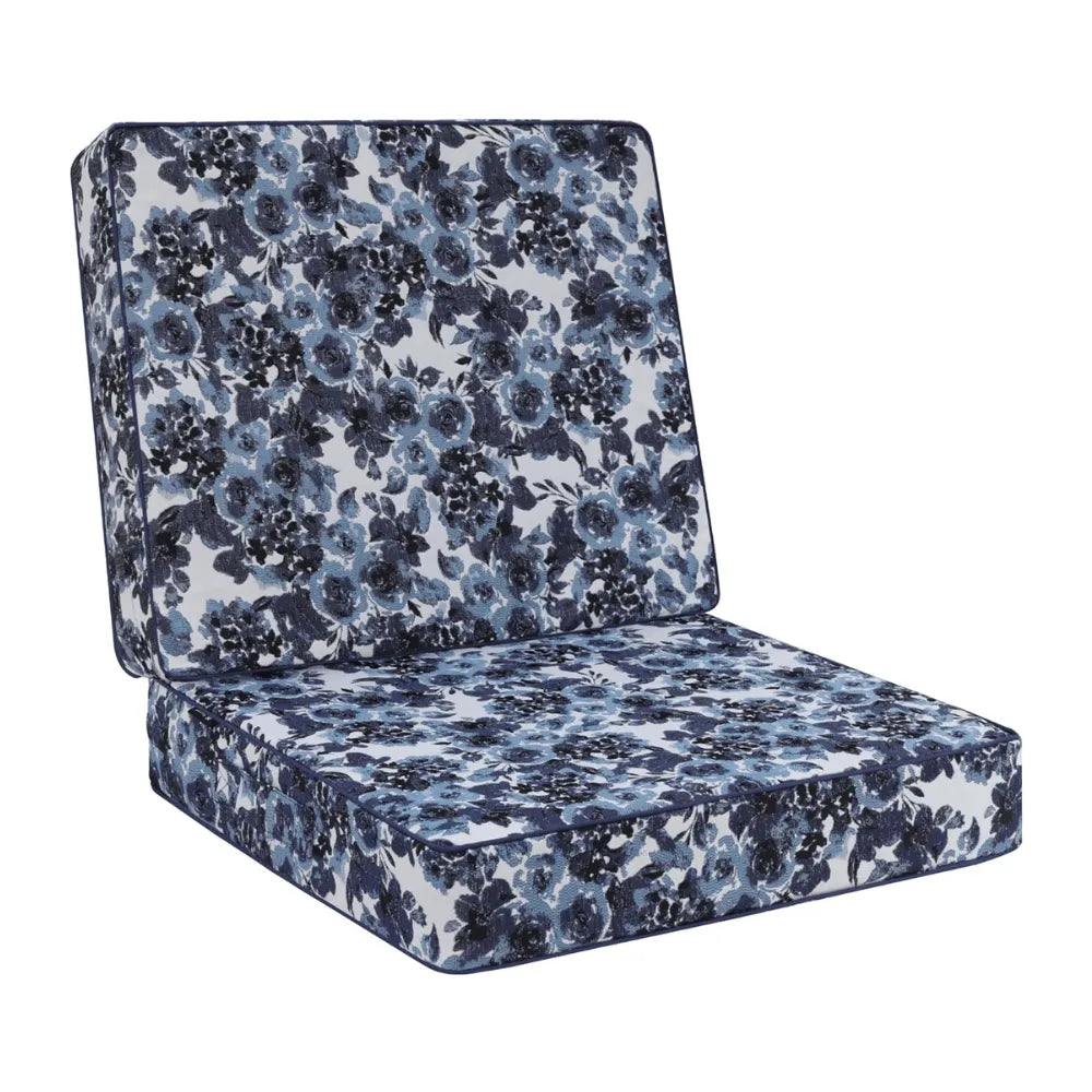 Floral patterned chair cushions from Favoyard