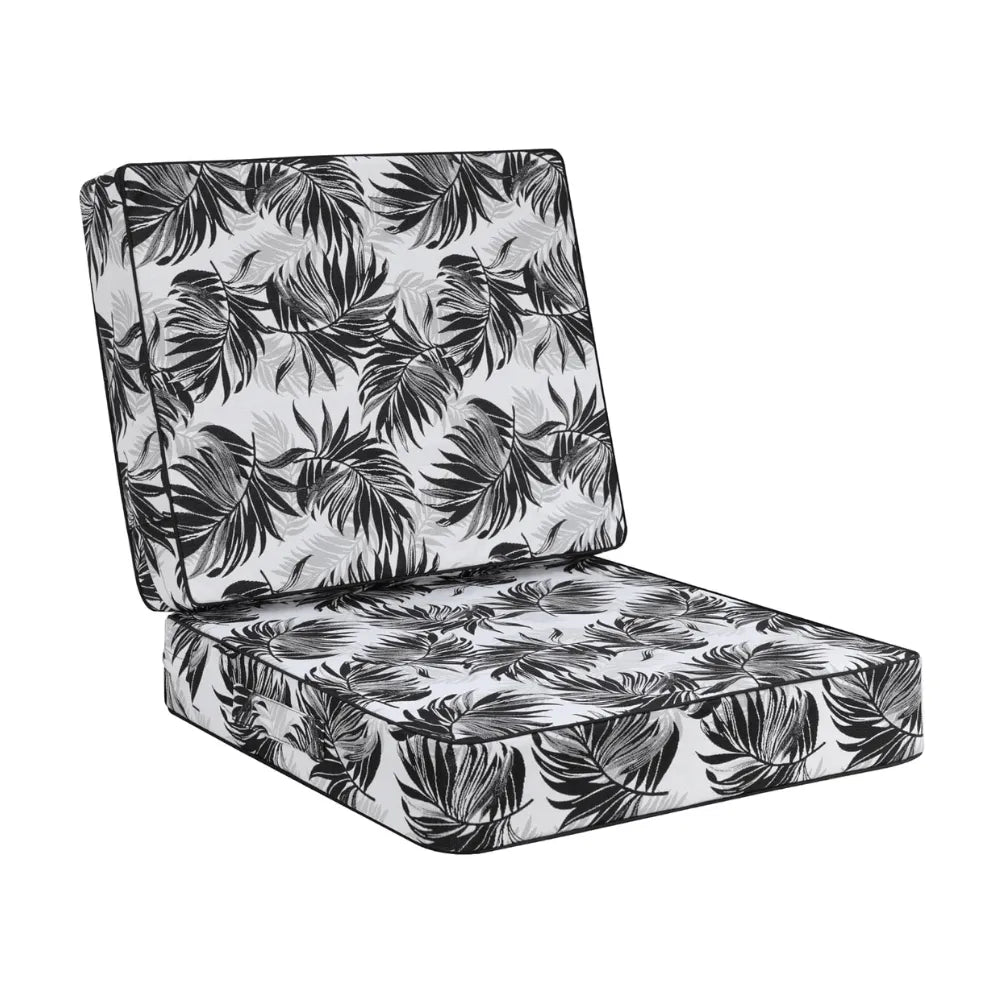 Favoyard Floral patterned seat cushion 