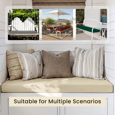 Favoyard® Luxury Outdoor Cushion - Featuring Sunbrella® Fabric & Signature High-Comfort Core
