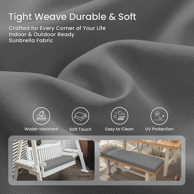 Favoyard® Luxury Outdoor Cushion - Featuring Sunbrella® Fabric & Signature High-Comfort Core