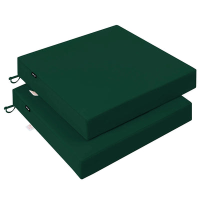 Favoyard Luxury Outdoor Cushion Set of 2 Featuring Sunbrella® Fabric & Signature Comfort Core