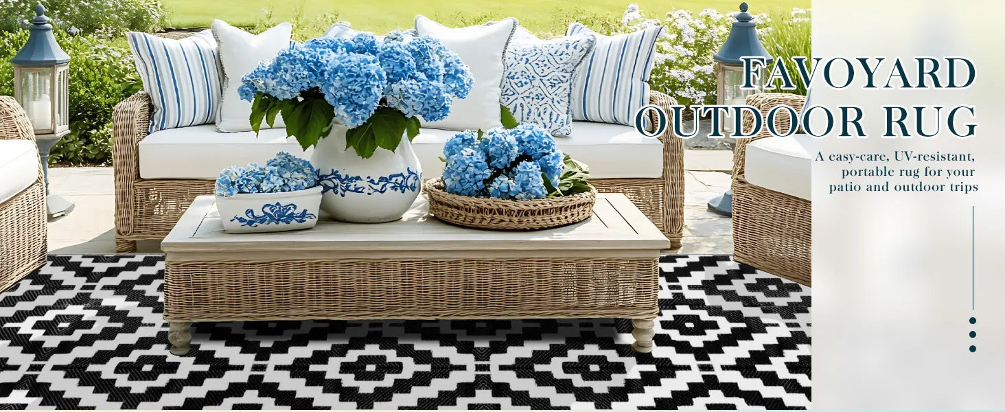 Favoyard outdoor rugs