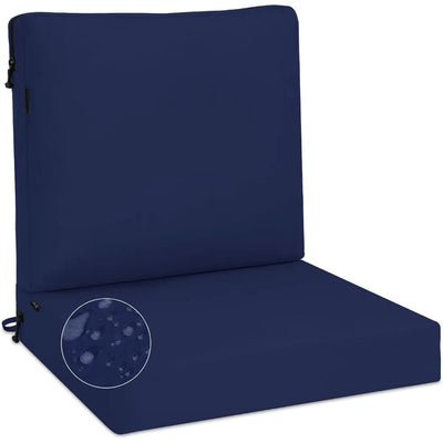 Favoyard Waterproof Outdoor High Back Patio Furniture Cushions