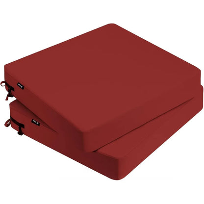 Favoyard Waterproof Outdoor Seat Cushions Set of 2