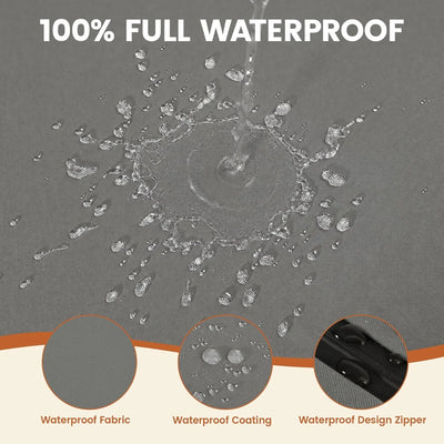 Favoyard Waterproof Outdoor Seat Cushions Set of 2