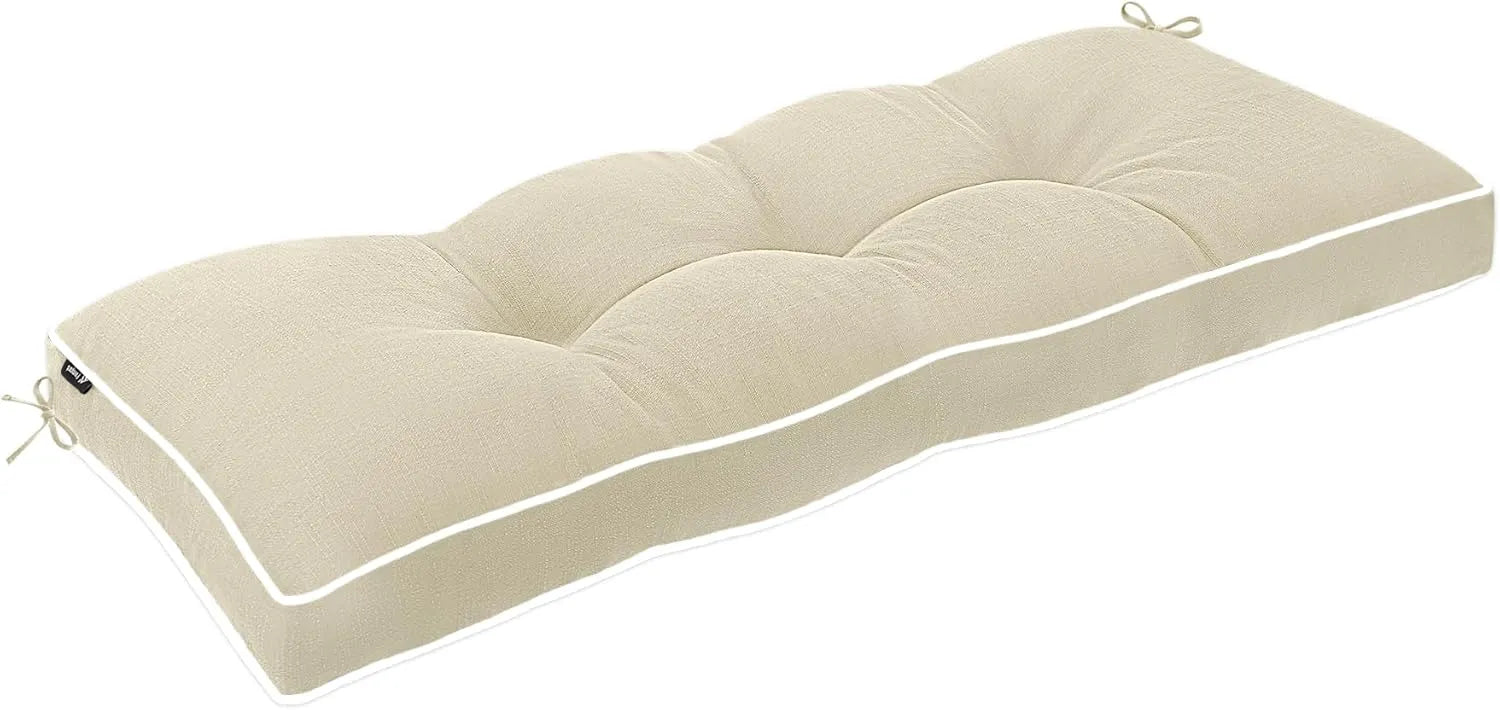 Favoyard beige patio furniture replacement cushions