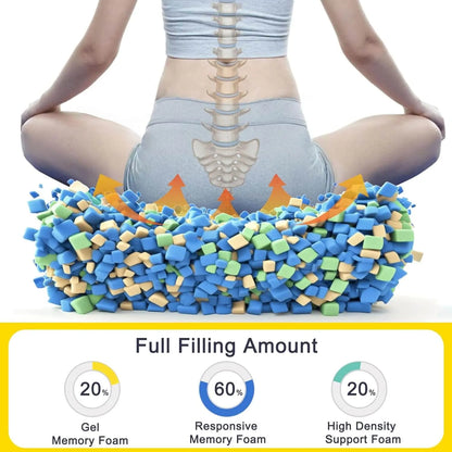 Favoyard porch furniture cushions with the full filling amount