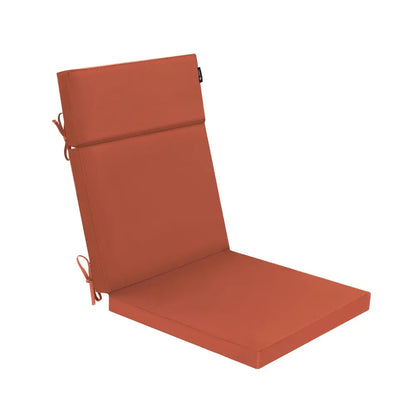 Orange outdoor chair cushion Favoyard