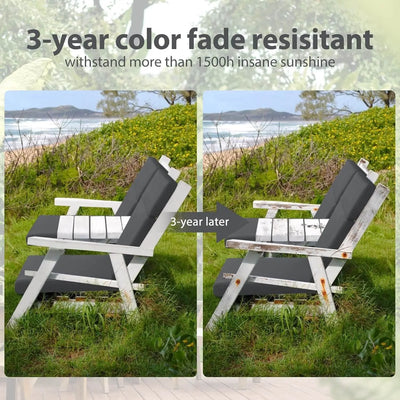 Favoyard garden furniture seat cushions with 3-year color fade resisitant