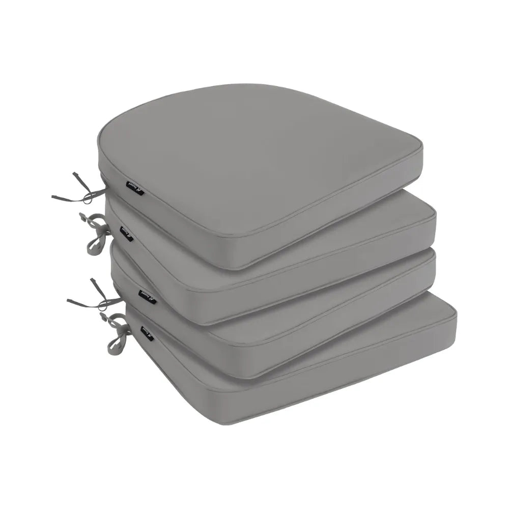 Favoyard grey outdoor patio seat cushions