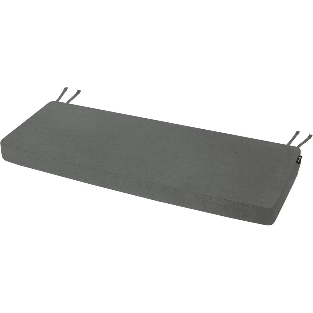 Gray bench cushion with straps of Favoyard