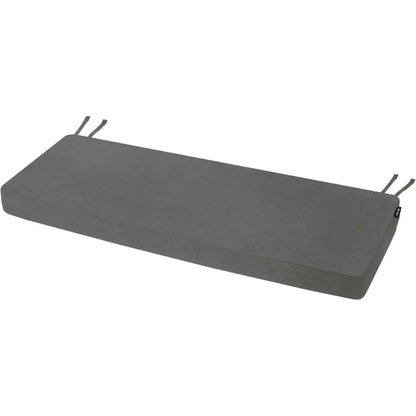 Gray bench cushion with straps of Favoyard