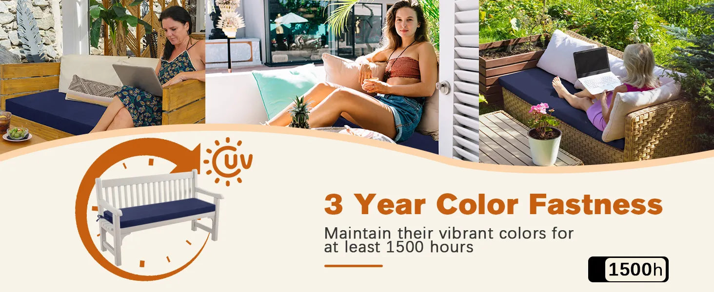 3 year color fastness with favoyard chaise lounge patio furniture cushions