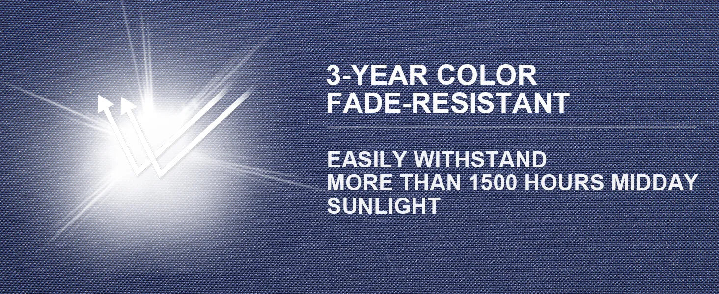 Favoyard outdoor chair cushion covers with fade-resistance and sunlight resistance