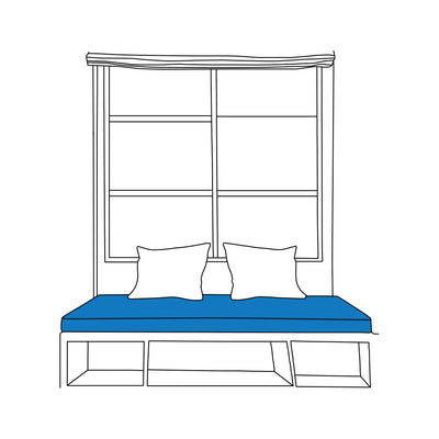 Custom Window Seat of Favoyard